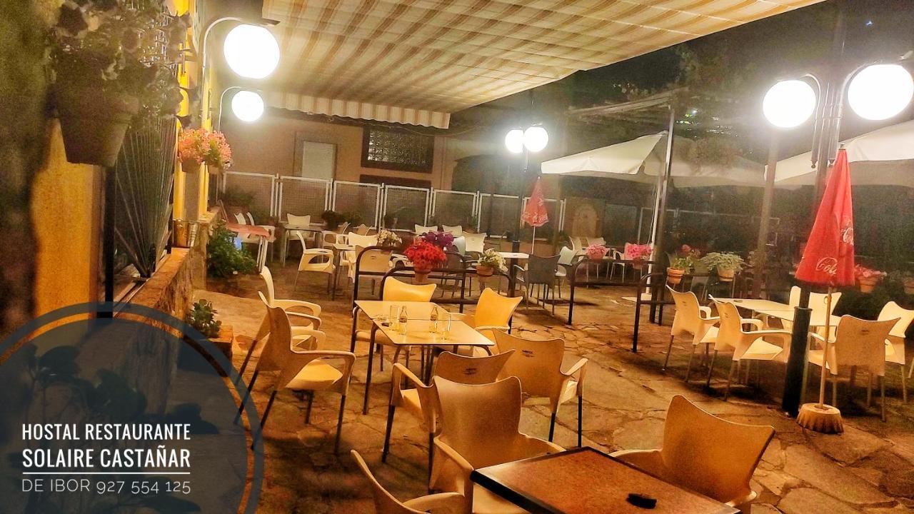 Hostal Restaurante Solaire Castanar de Ibor Ngoại thất bức ảnh