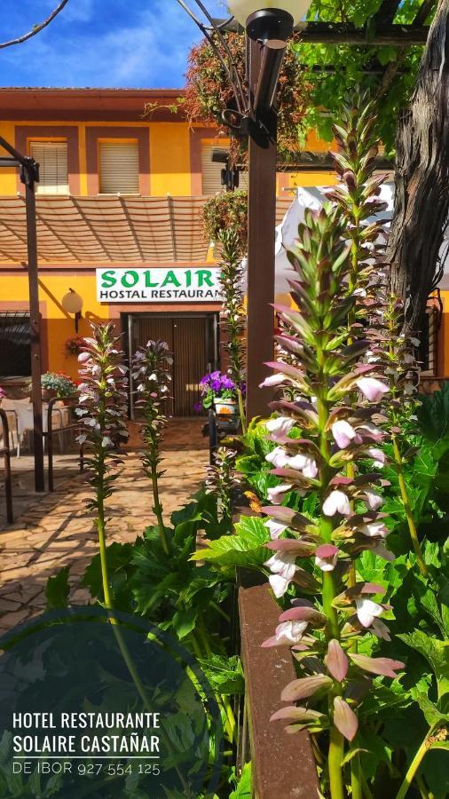 Hostal Restaurante Solaire Castanar de Ibor Ngoại thất bức ảnh