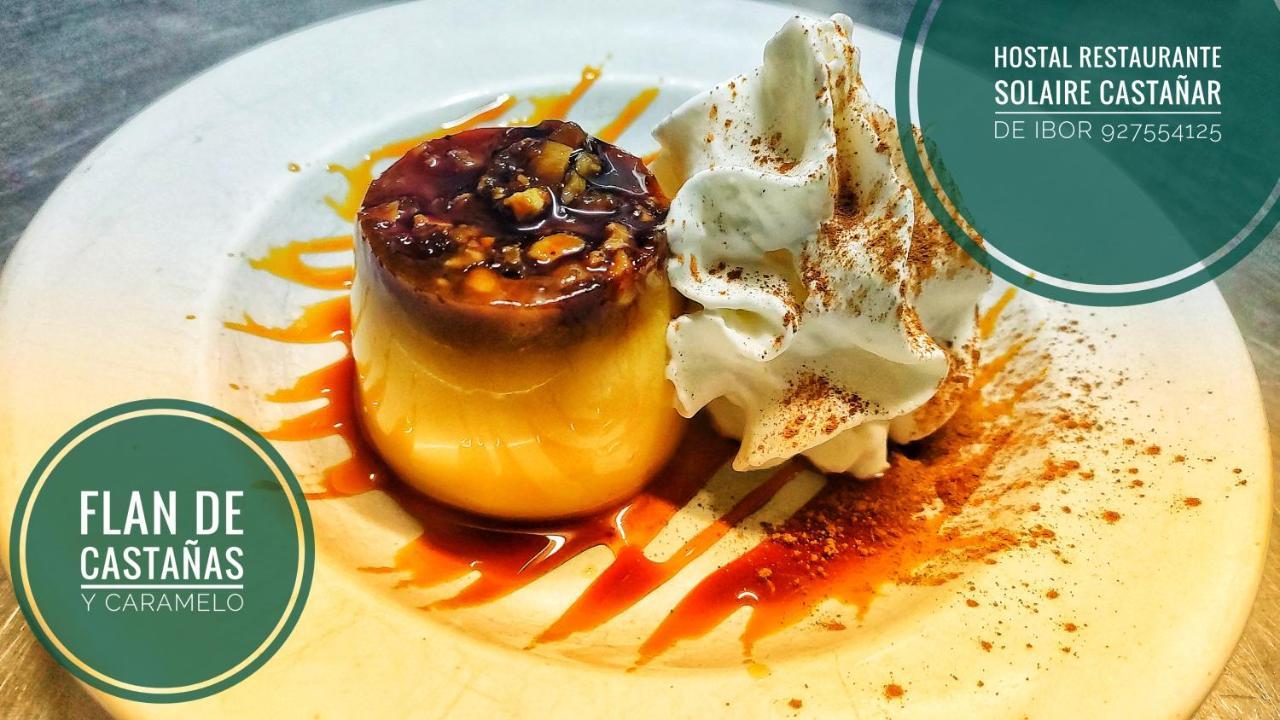 Hostal Restaurante Solaire Castanar de Ibor Ngoại thất bức ảnh