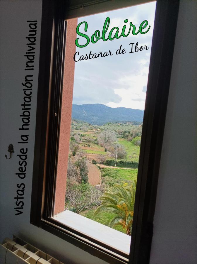 Hostal Restaurante Solaire Castanar de Ibor Ngoại thất bức ảnh