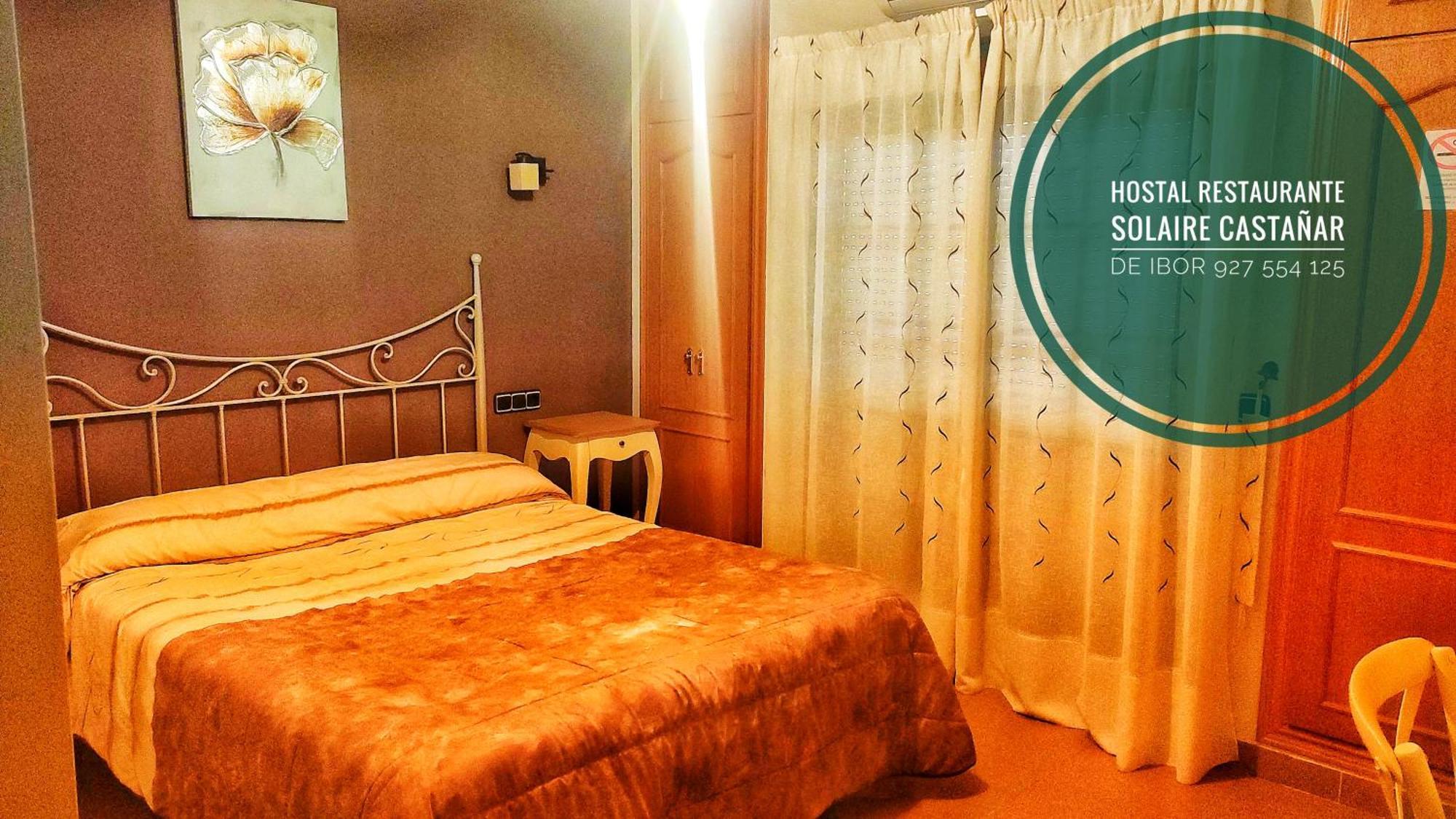 Hostal Restaurante Solaire Castanar de Ibor Phòng bức ảnh